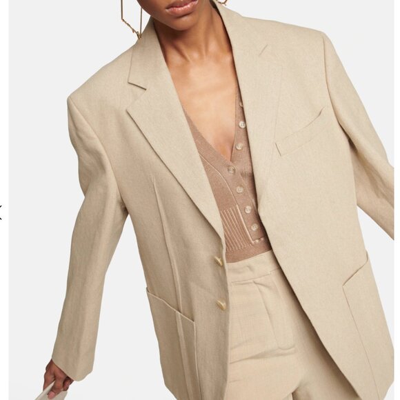 Jacquemus La Veste d’Homme linen blazer - Picture 4 of 11